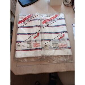 2 NOS Wellington Super quick Chaise Lounge renew kit 17” X 134” Red White Blue